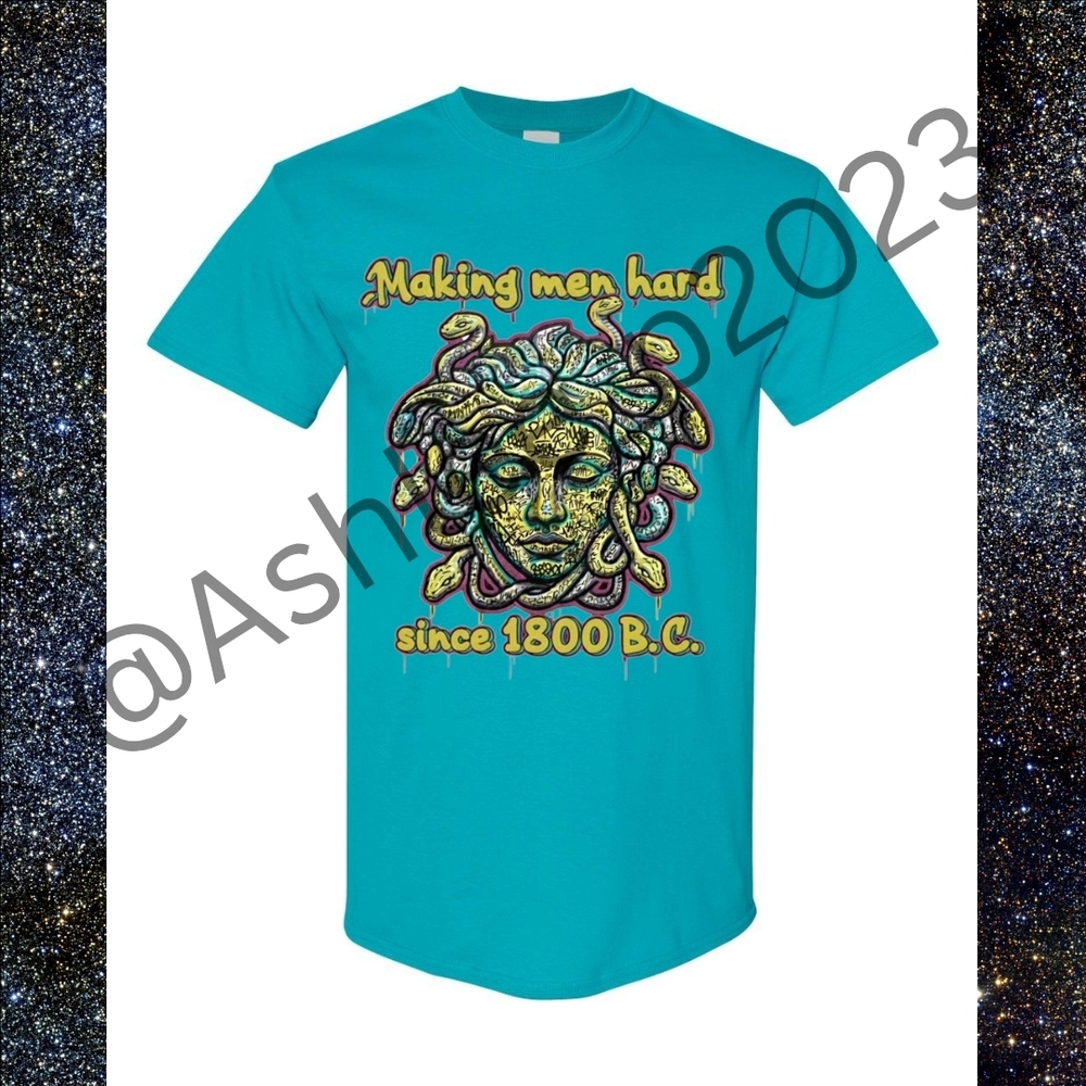 Medusa Unisex Graphic Short Sleeve Tee Shirt